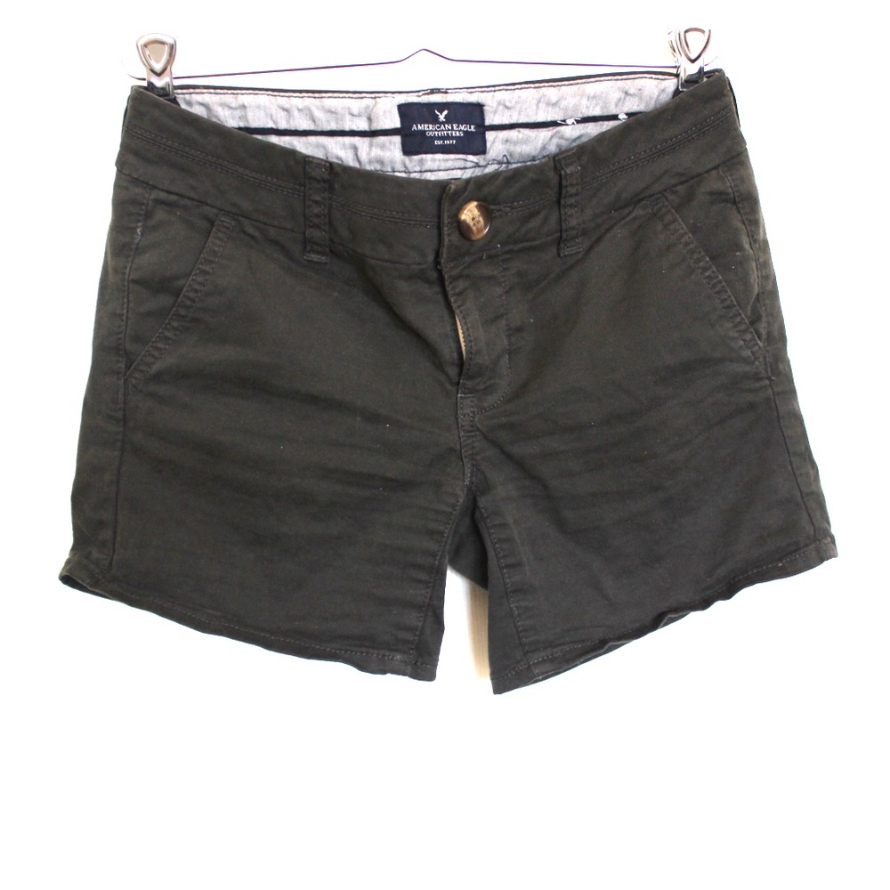 Hunter Green American Eagle Shorts